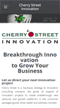 Mobile Screenshot of cherrystreetinnovation.com